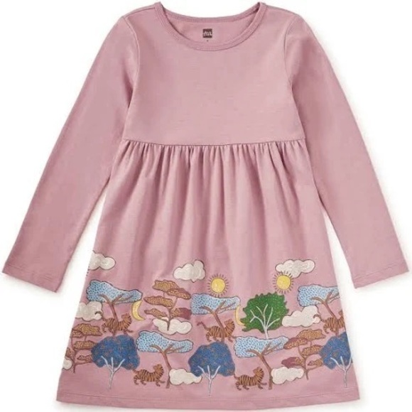 Tea Collection Other - Tea Collection Girls Tiger Story Dress size: 5T
